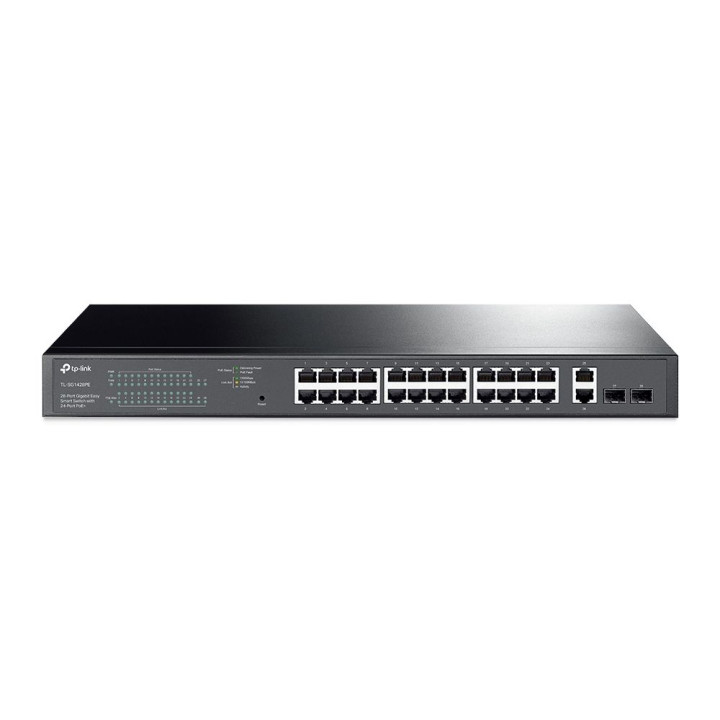 TP-LINK 28-PORT GIGABIT EASY SMART SWITCH WITH 24-PORT POE